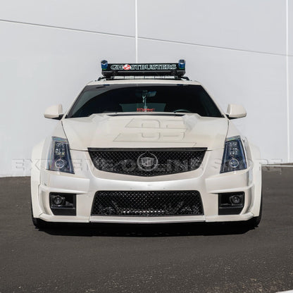 2009-15 Cadillac CTS-V Dry Carbon Fiber Front Fog Light Cover