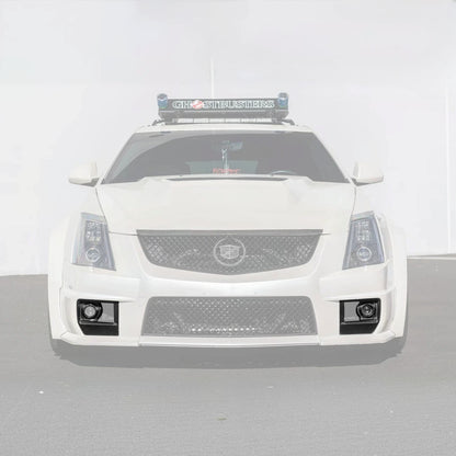 2009-15 Cadillac CTS-V Dry Carbon Fiber Front Fog Light Cover