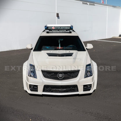 2009-15 CTS-V Dry Carbon Fiber Headlights Internal Lens Cover