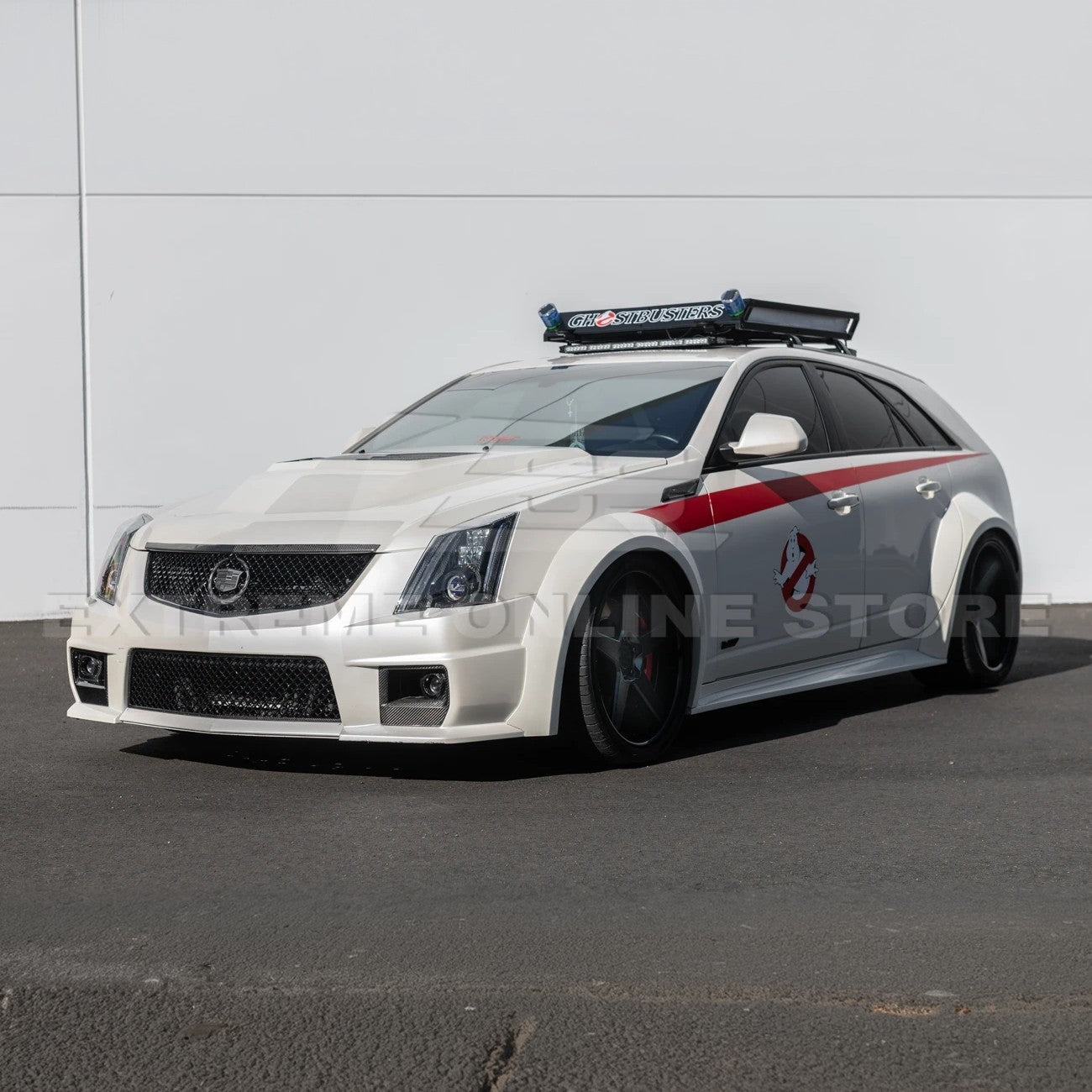 2009-15 Cadillac CTS-V Dry Carbon Fiber Front Fog Light Cover