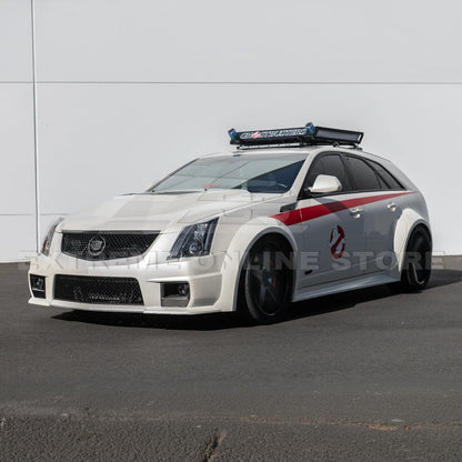 2009-15 Cadillac CTS-V Dry Carbon Fiber Front Fog Light Cover