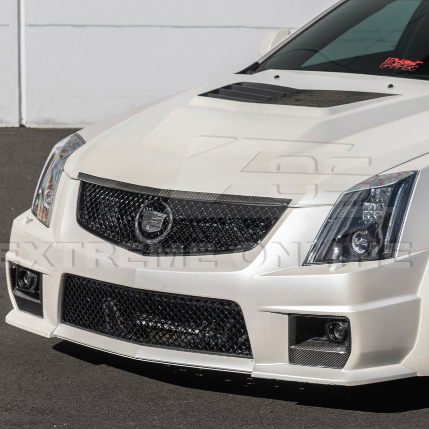 2009-15 CTS-V Dry Carbon Fiber Headlights Internal Lens Cover