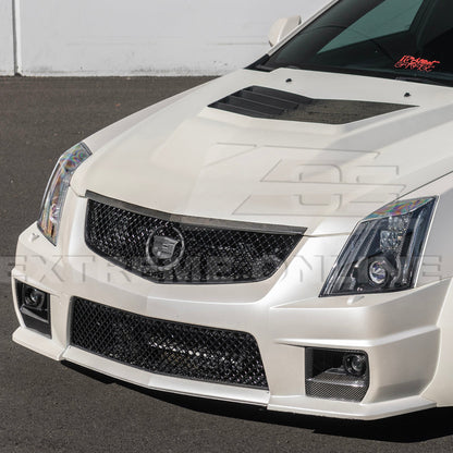 2009-15 Cadillac CTS-V Dry Carbon Fiber Front Fog Light Cover