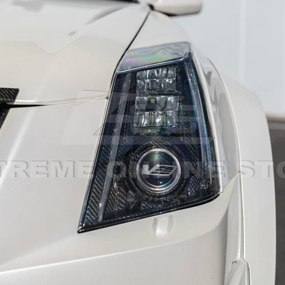 2009-15 CTS-V Dry Carbon Fiber Headlights Internal Lens Cover