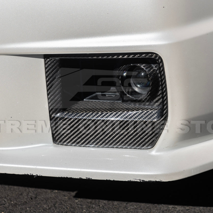 2009-15 Cadillac CTS-V Dry Carbon Fiber Front Fog Light Cover