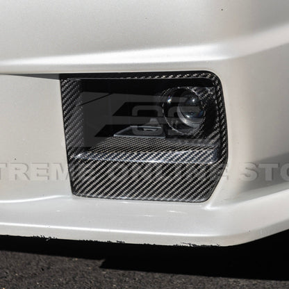 2009-15 Cadillac CTS-V Dry Carbon Fiber Front Fog Light Cover