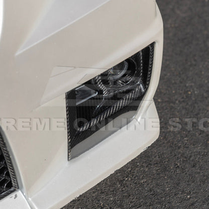 2009-15 Cadillac CTS-V Dry Carbon Fiber Front Fog Light Cover