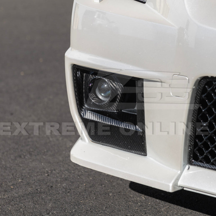 2009-15 Cadillac CTS-V Dry Carbon Fiber Front Fog Light Cover