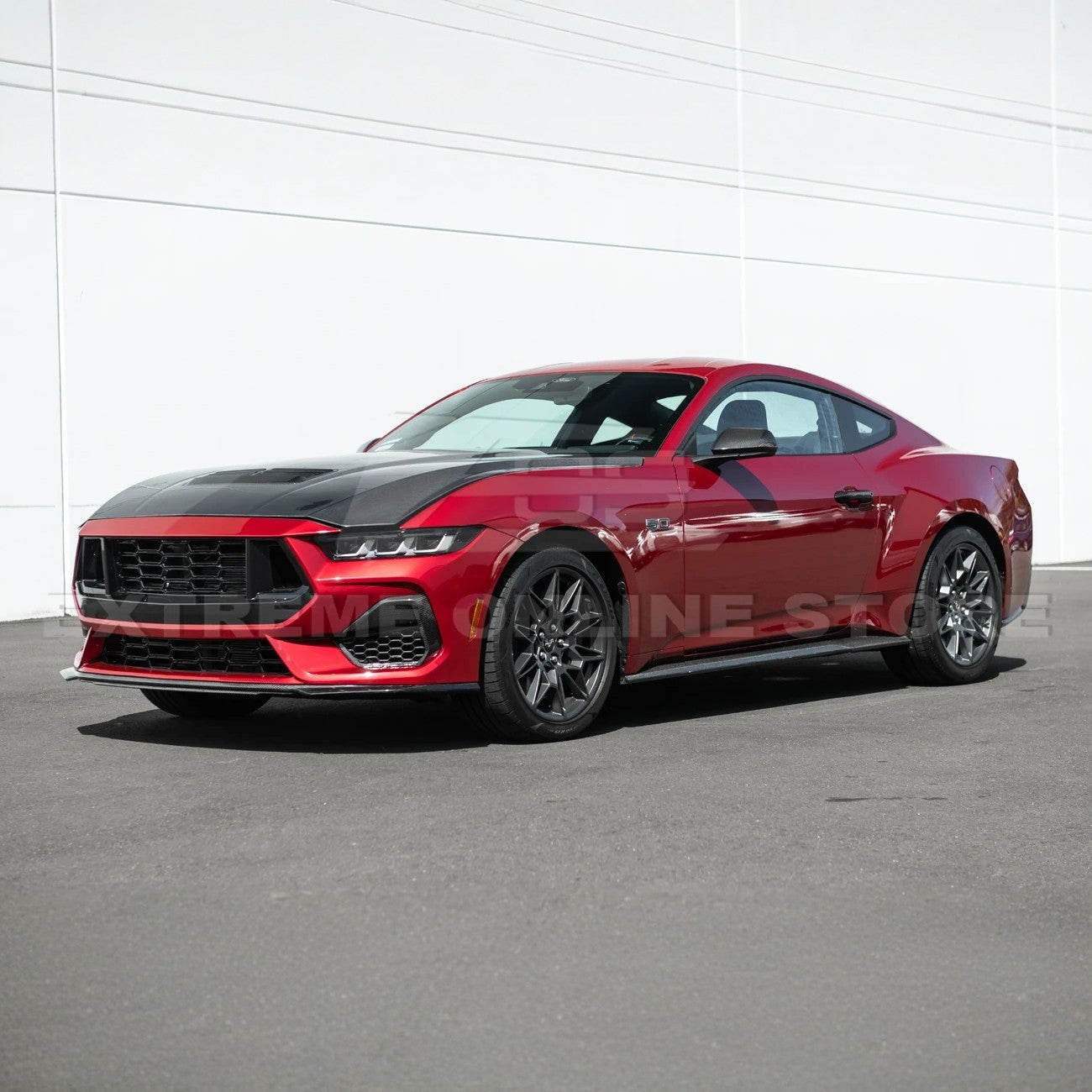 2024-Up Ford Mustang S650 Add-On Side Skirts Extension