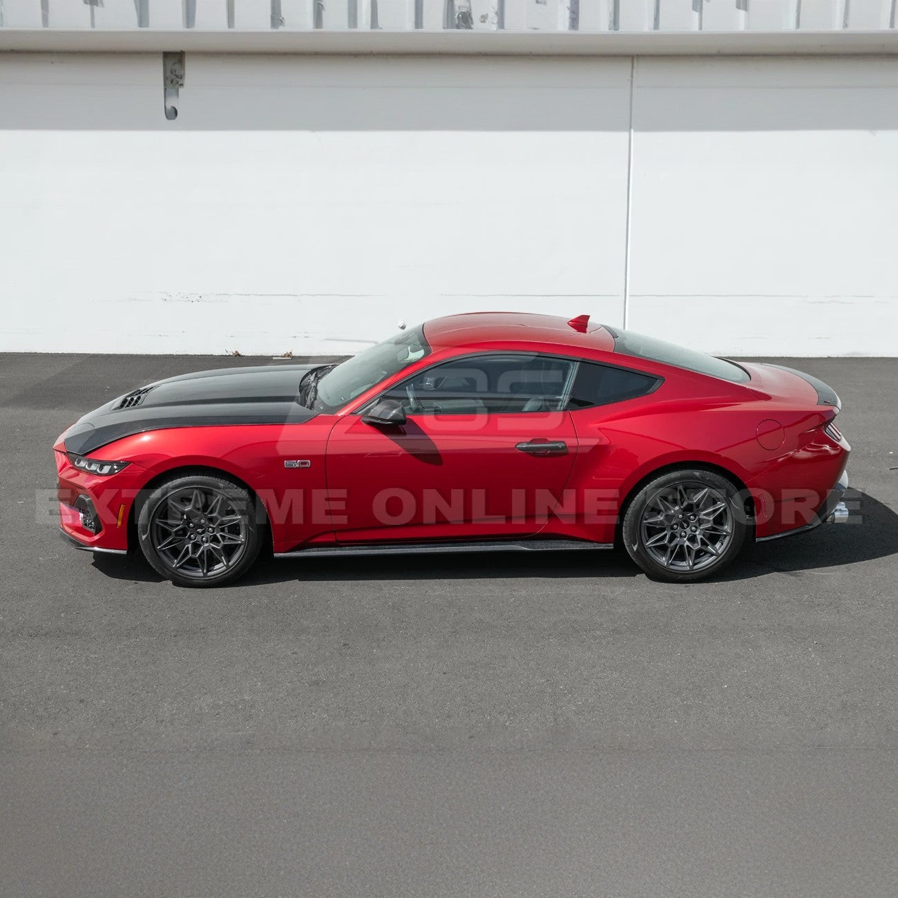2024-Up Ford Mustang S650 Add-On Side Skirts Extension