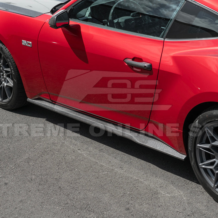 2024-Up Ford Mustang S650 Add-On Side Skirts Extension