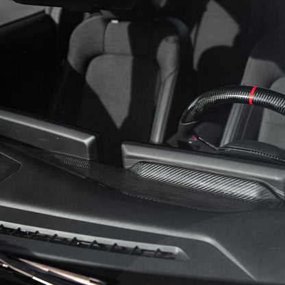 2024-Up Ford Mustang Interior DRY CARBON FIBER Dashboard Trim