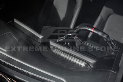 2024-Up Ford Mustang Interior DRY CARBON FIBER Dashboard Trim