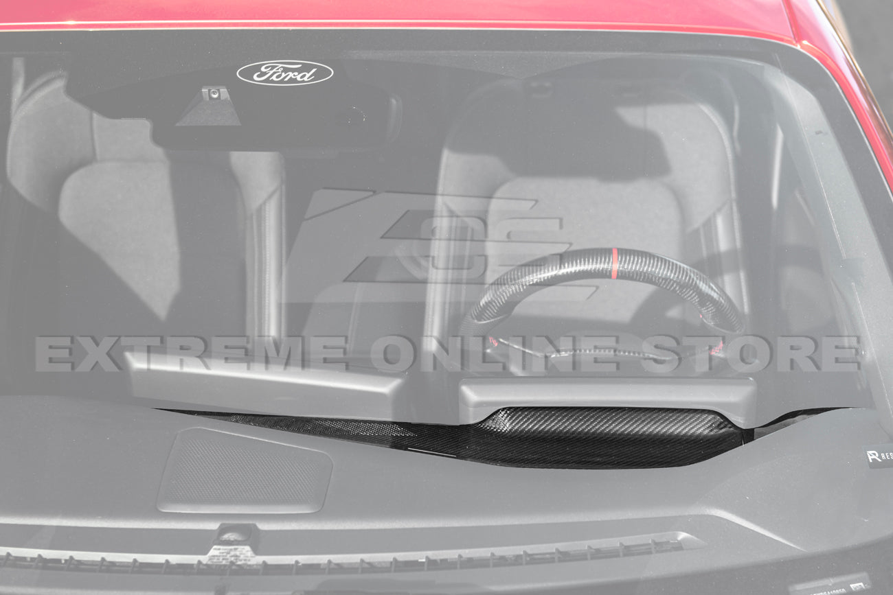 2024-Up Ford Mustang Interior DRY CARBON FIBER Dashboard Trim