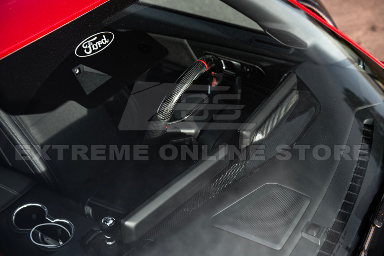 2024-Up Ford Mustang Interior DRY CARBON FIBER Dashboard Trim
