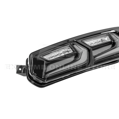 2014-19 Corvette C7 Smoke / Clear Lens Rear Taillight