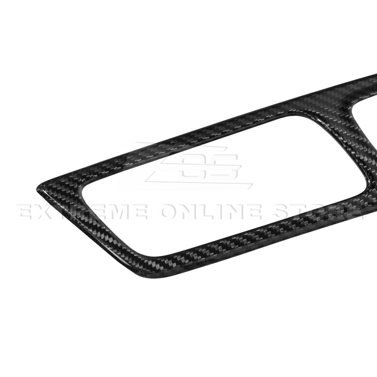 2015-Up Ford Mustang DRY CARBON FIBER Door Handle Panel Cover