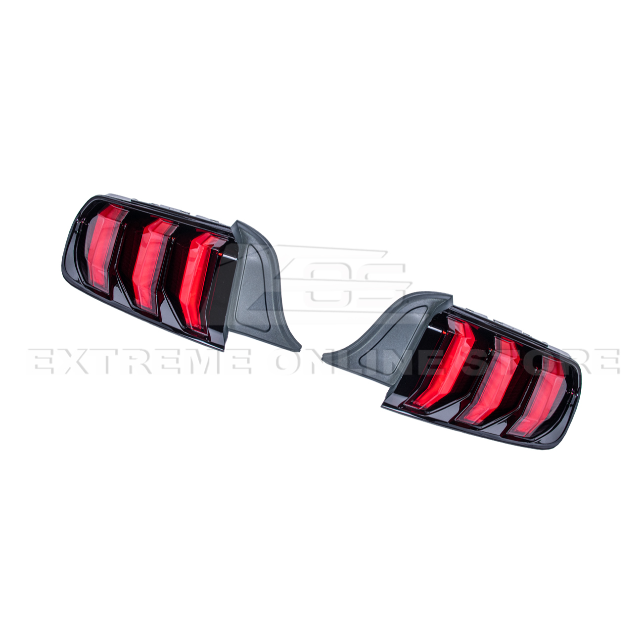 2015-23 Ford Mustang Signal LED XB RED / Clear Rear Taillight