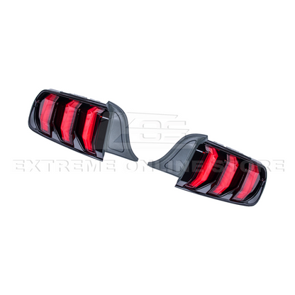 2015-23 Ford Mustang Signal LED XB RED / Clear Rear Taillight