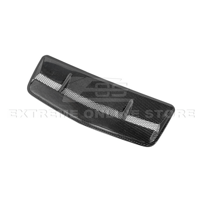 2024-Up Ford Mustang EOS Performance Dry CARbon Fiber Front Hood Vent Insert Cover