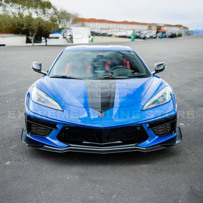 Corvette C8 Stingray DRY CARBON FIBER Front Splitter [Z06 / Z07 Conversion Package]