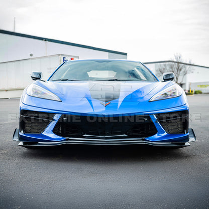 Corvette C8 Stingray DRY CARBON FIBER Front Splitter [Z06 / Z07 Conversion Package]