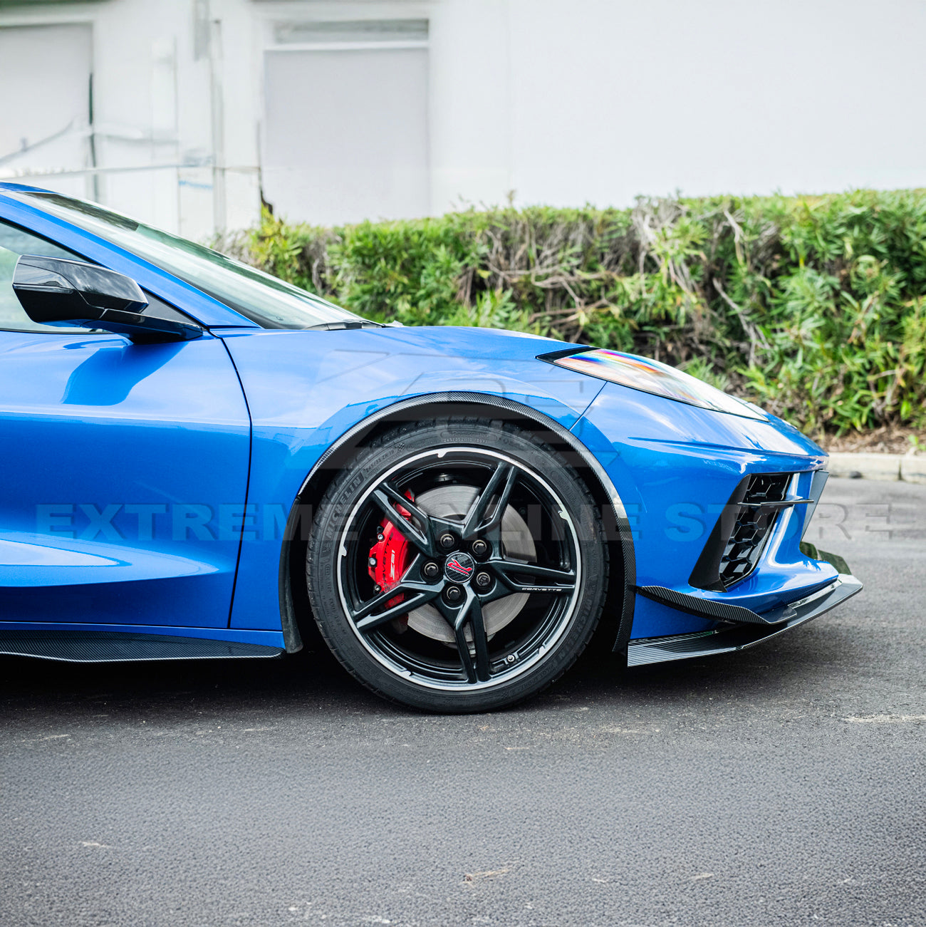 Corvette C8 Stingray DRY CARBON FIBER Front Splitter [Z06 / Z07 Conversion Package]