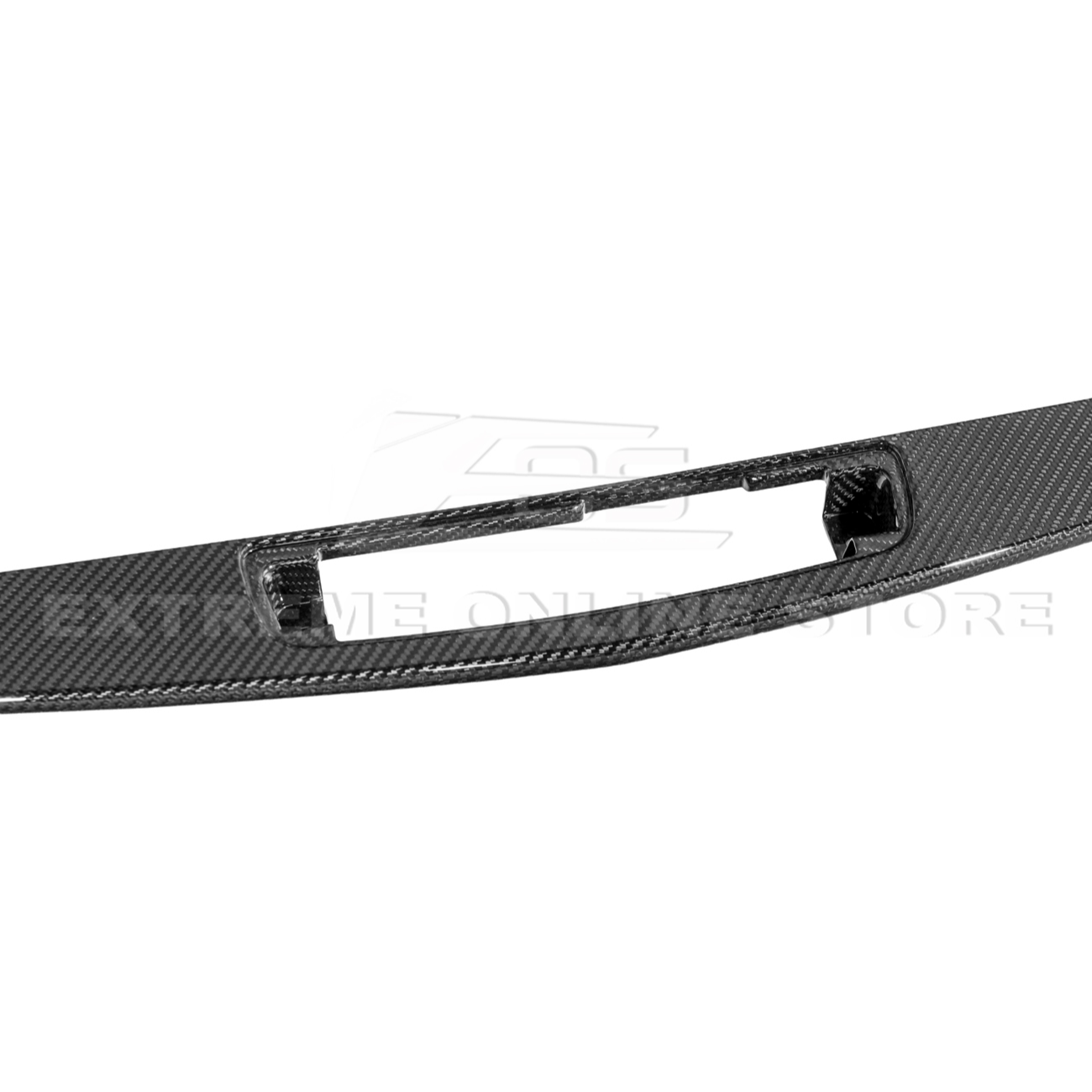 2022-Up Cadillac CT5 Dry Carbon Fiber Rear Deck Lid Center Applique Trunk Insert