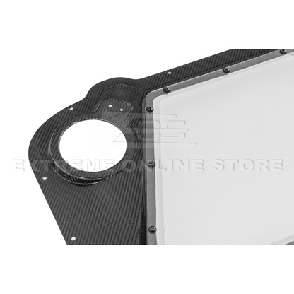 Corvette C8 HTC DRY Carbon Fiber Engine Bay Panel Cover