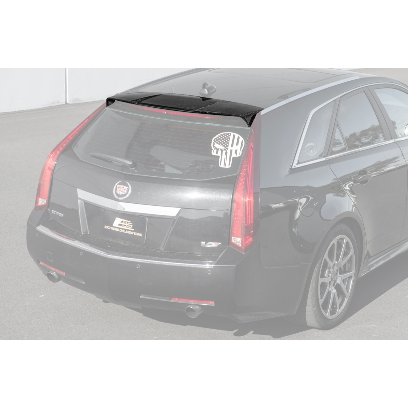 2009-14 Cadillac CTS CTS-V Wagon Rear Roof Spoiler