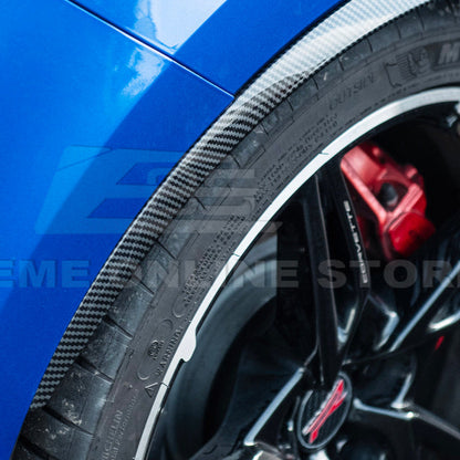 Chevrolet Corvette C8 DRY CARBON FIBER Side Wheel Fender