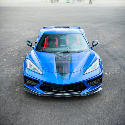 Corvette C8 Stingray DRY CARBON FIBER Front Splitter [Z06 / Z07 Conversion Package]