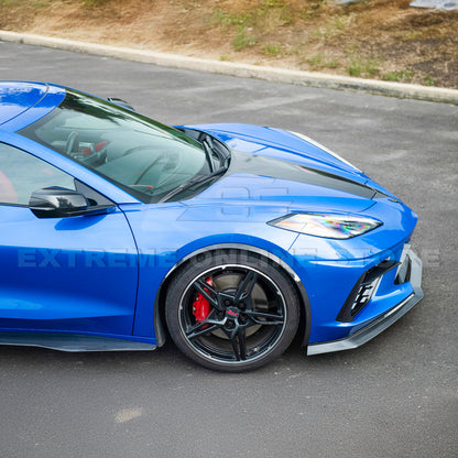 Corvette C8 Stingray DRY CARBON FIBER Front Splitter [Z06 / Z07 Conversion Package]