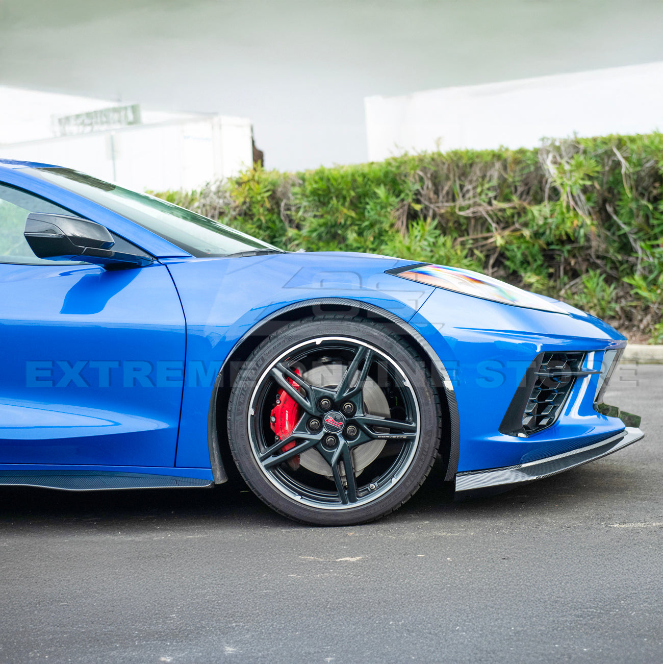 Corvette C8 Stingray DRY CARBON FIBER Front Splitter [Z06 / Z07 Conversion Package]