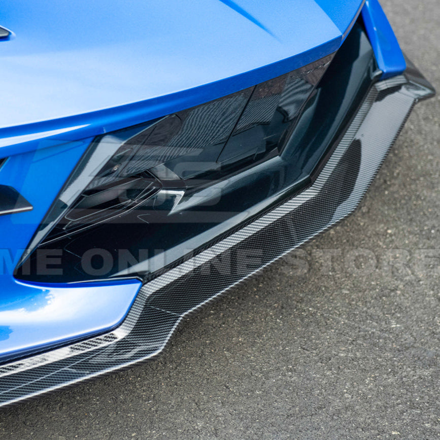Corvette C8 Stingray DRY CARBON FIBER Front Splitter [Z06 / Z07 Conversion Package]