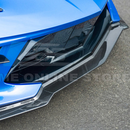 Corvette C8 Stingray DRY CARBON FIBER Front Splitter [Z06 / Z07 Conversion Package]