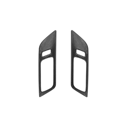 2024-Up Ford Mustang DRY CARBON FIBER Door Handle Panel Cover