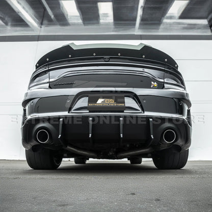 2020-Up Charger Widebody | SRT Rear Bumper Exhaust Diffuser