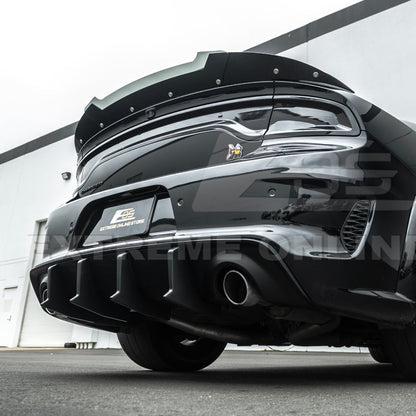2020-Up Charger Widebody | SRT Rear Bumper Exhaust Diffuser