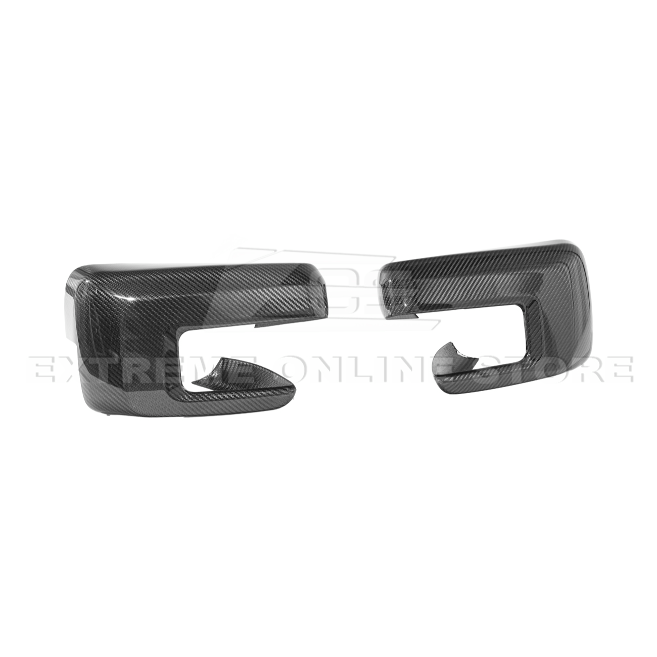 2021-Up Ford F-150 Carbon Fiber Side Mirror Cap Covers