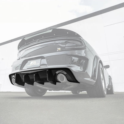 2020-Up Dodge Charger Rear Bumper Exhaust Diffuser