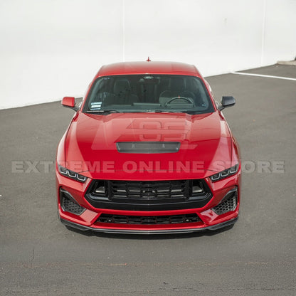 2024-Up Ford Mustang EOS Performance Dry CARbon Fiber Front Hood Vent Insert Cover