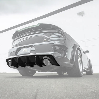 2020-Up Charger Widebody | SRT Rear Bumper Exhaust Diffuser