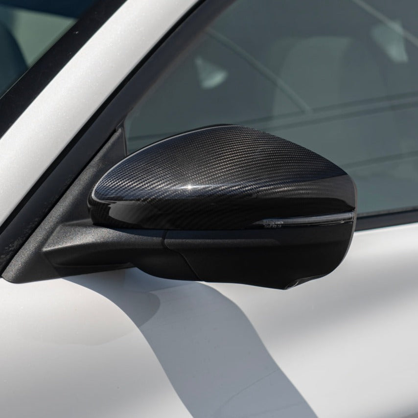 2021+ Ford Mustang Mach-E DRY CARBON FIBER Mirror Cap Cover