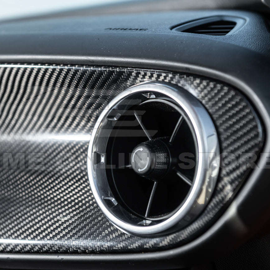 2016-24 Camaro Dry Carbon Fiber Dashboard Instrument Panel Cover Replacement