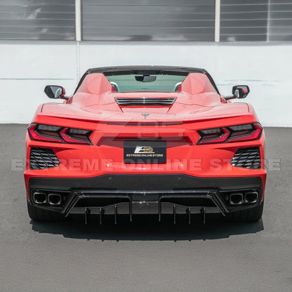 Corvette C8 Rear Bumper Add-On Diffuser Splitter Lip