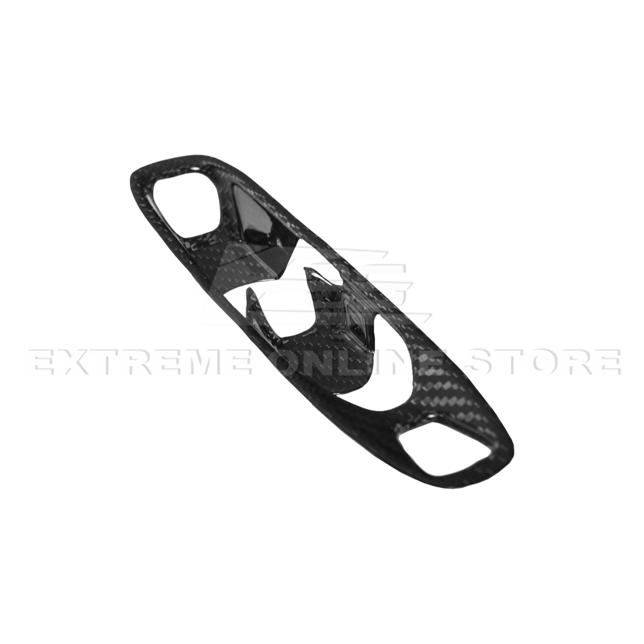 Corvette C8 DRY CARBON FIBER Gear Switch Control Panel Trim Cover Overlay