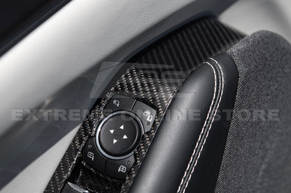 2021+ Ford Mustang Mach-E DRY Carbon Fiber Glass Lifting Cover Kit