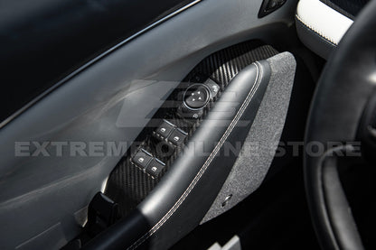 2021+ Ford Mustang Mach-E DRY Carbon Fiber Glass Lifting Cover Kit