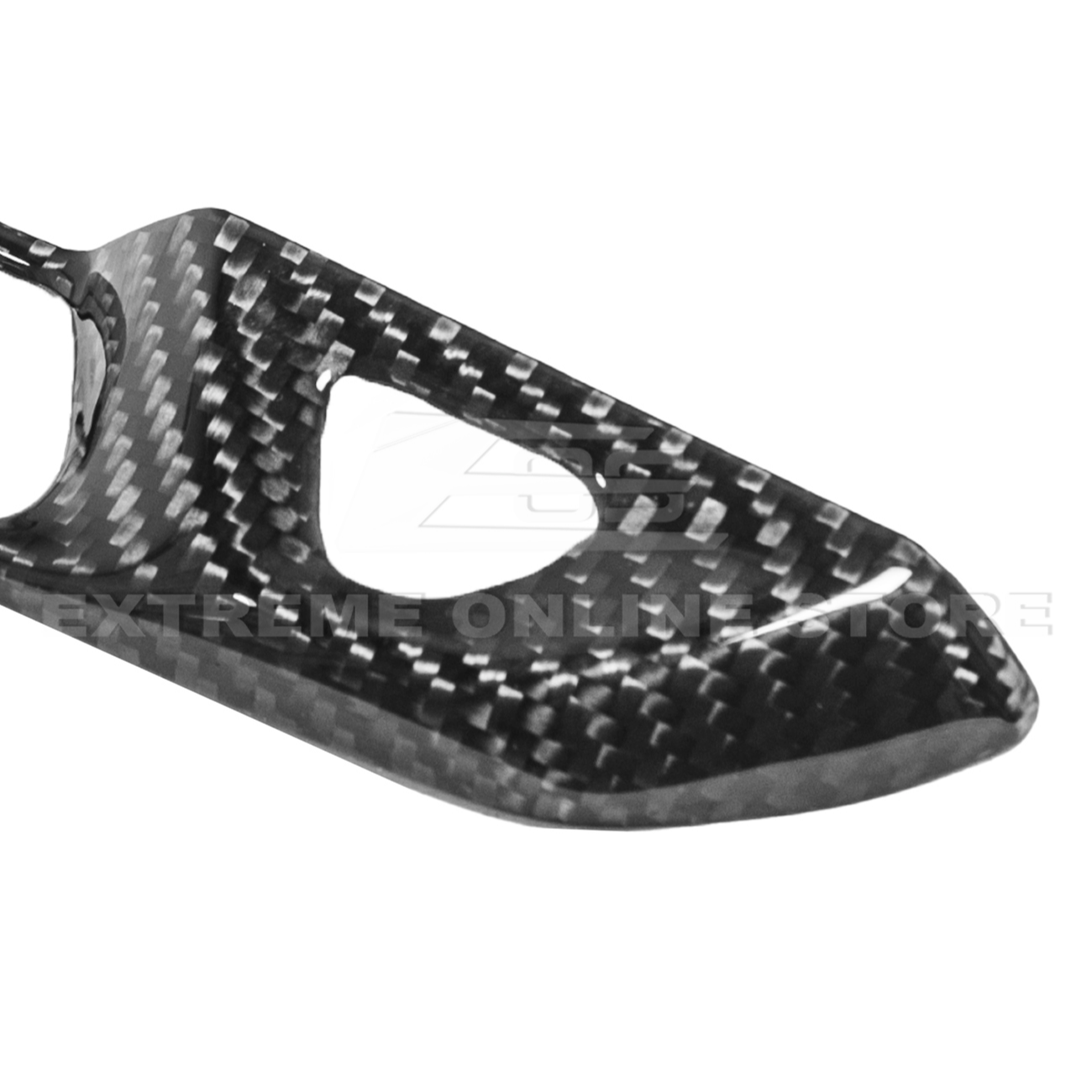 Corvette C8 DRY CARBON FIBER Door Control Button Cover